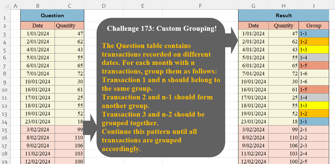 Custom Grouping! Part 15