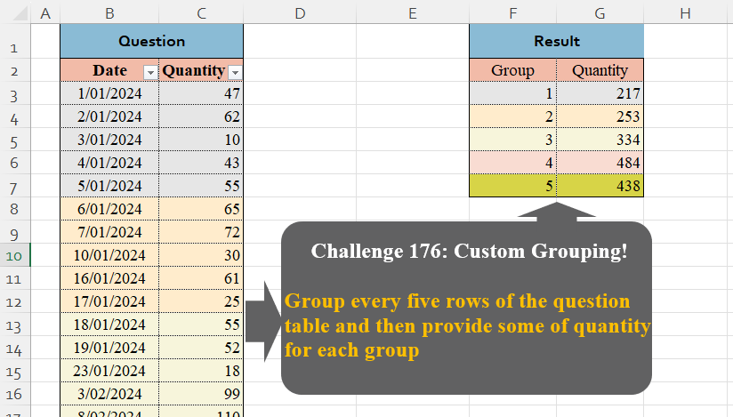 Custom Grouping! Part 16