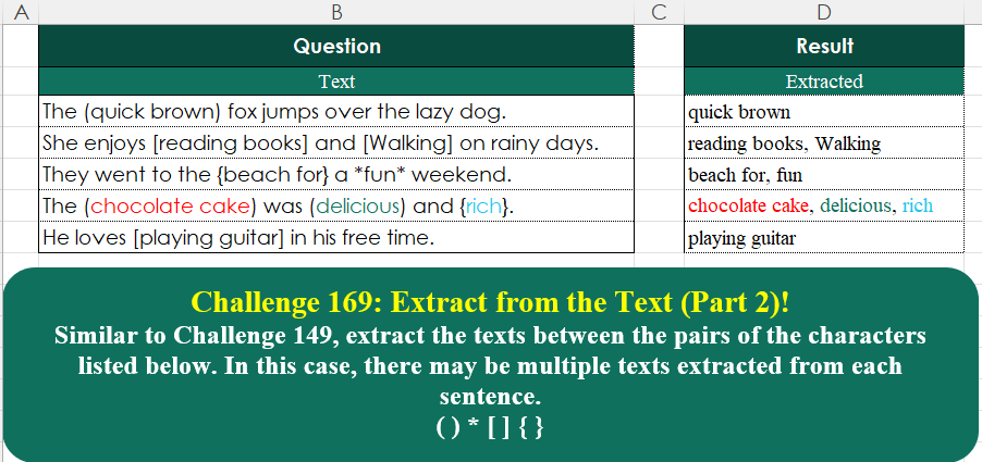 Extract From Text! Part 7