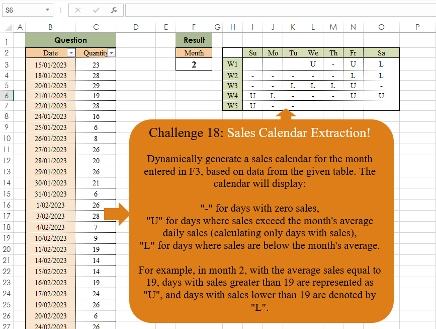  Sales Calendar Extraction!
