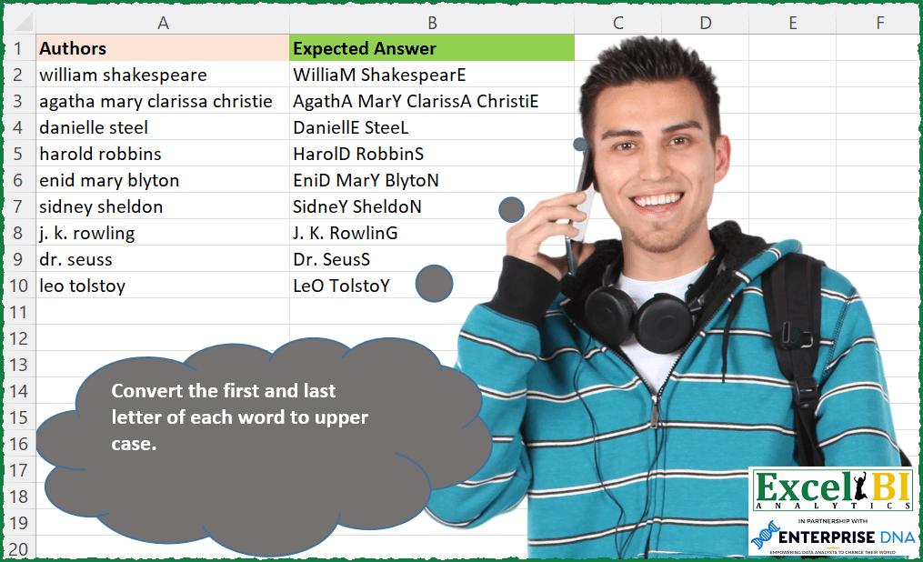 Capitalize First and Last