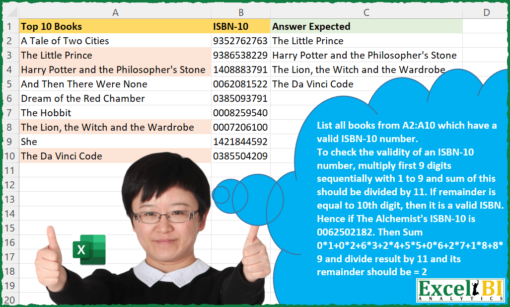Validate ISBN-10 Numbers
