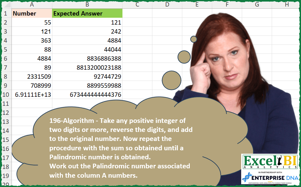 Find Palindromic Numbers via 196 - OmidBI