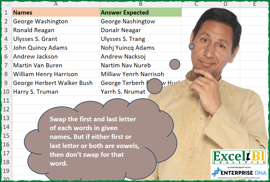 Swap first and last letters unless vowels