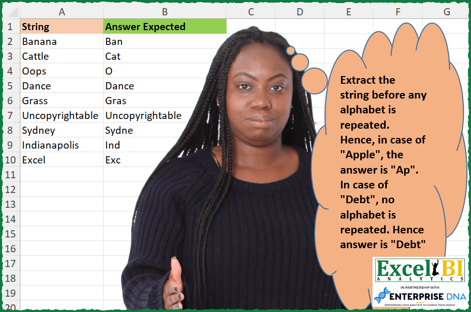 Extract string before any letter repeats