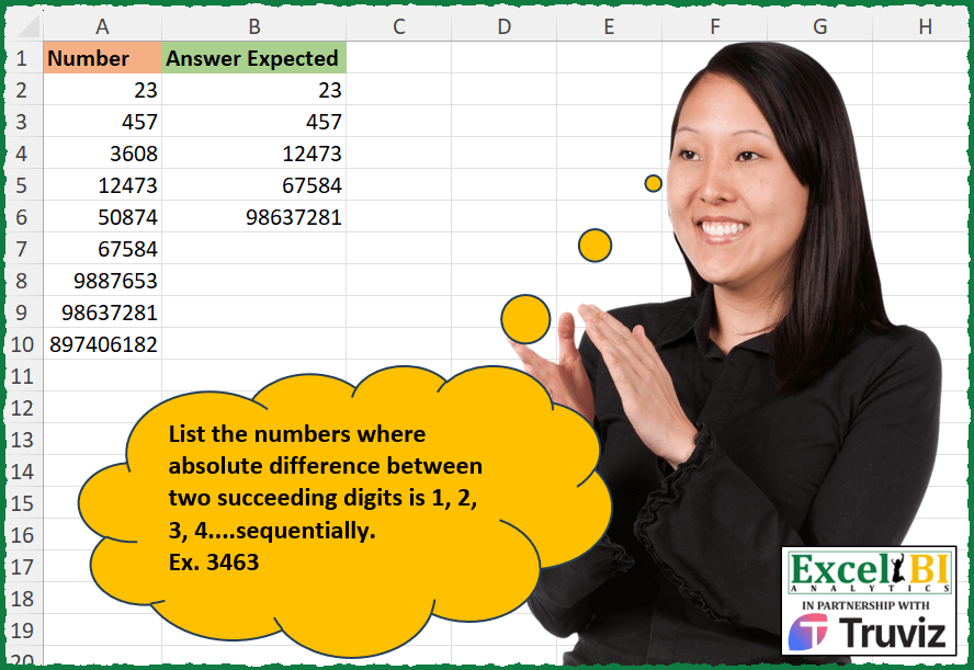 Sequential Digit Difference Match