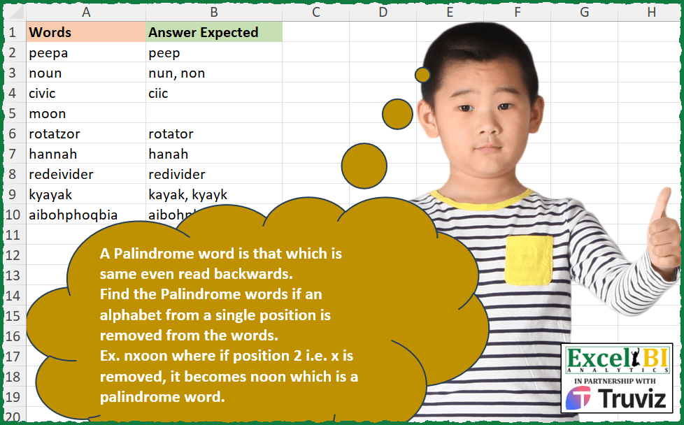 Find Palindromes by One Deletion
