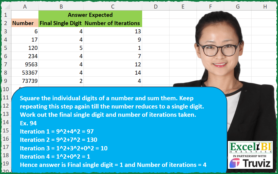 Square Digits Until Single Number