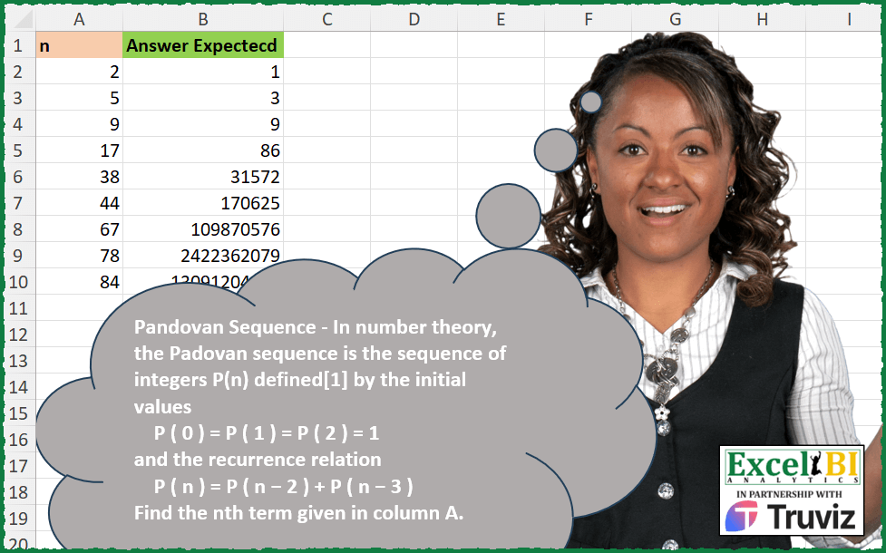 Compute Pandovan Sequence Terms