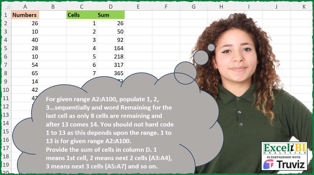 Fill Sequence and Compute Sum