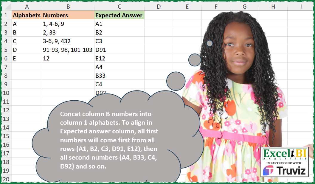Interleave Numbers into Letters