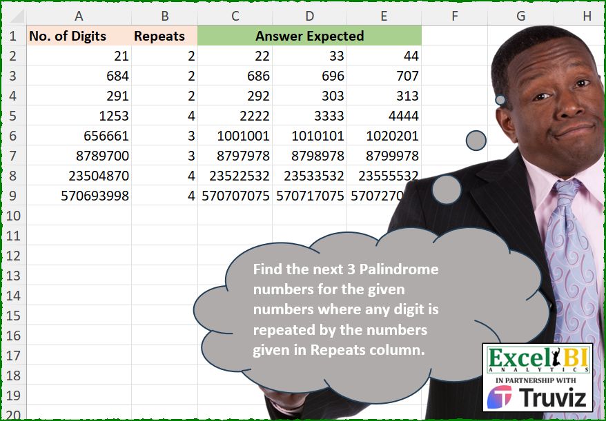 Next Palindrome with Repeats