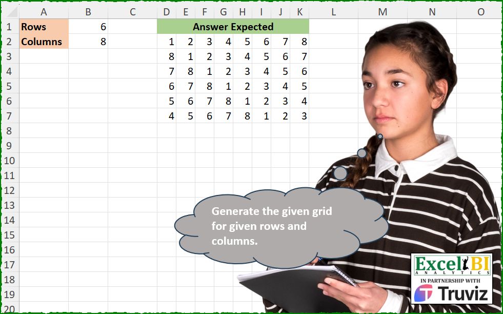 Draw Grid by Rows/Columns