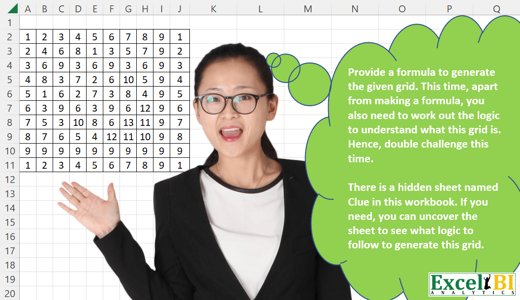 Generate Logical Grid Pattern