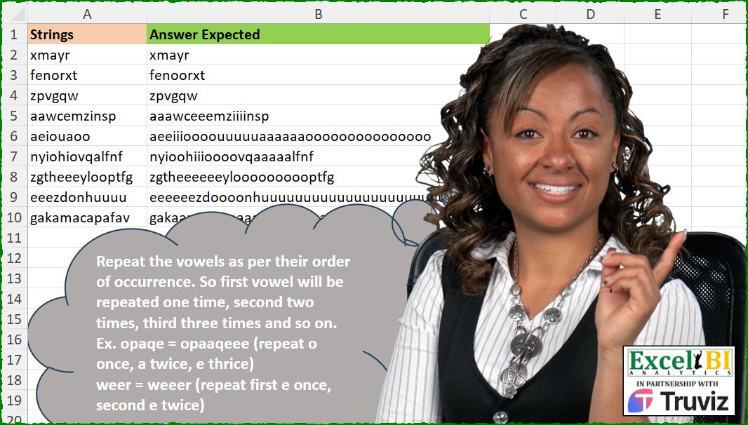 Repeat Vowels by Position